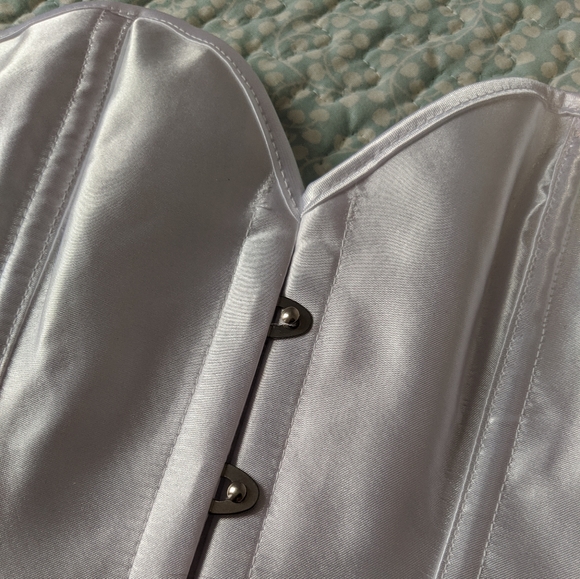 Busk Closure Corset with Matching G-String NWOT - Picture 4 of 16